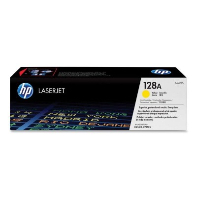 Toner hp ce322a yellow 1.5 k color laserjet cm1415fn mfpcolor