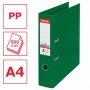 Biblioraft plastifiat PP Esselte No.1 Power, 75 mm, format A4, FSC, capacitate 500 coli, verde