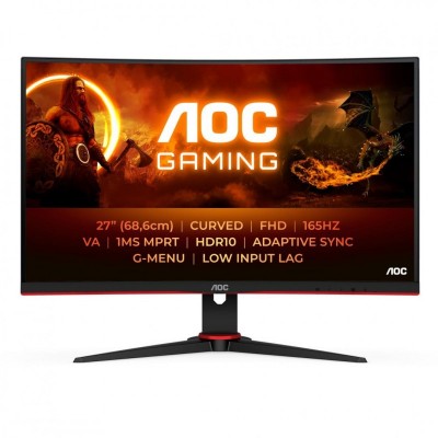 Monitor 27 aoc c27g2e/bk