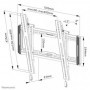 Nm screen tv wall mount tilt 32-65