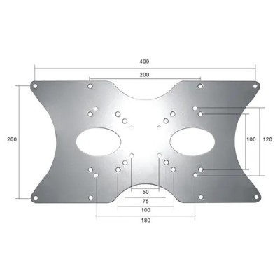 Nm newstar vesa adapter plate 400x200