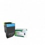 Lexmark 71b20c0 cyan return prog. toner