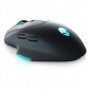 Aw wireless gaming mouse - aw620m dark