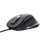 Mouse trust fyda cu fir 5000 dpi negru