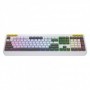 Tastatura mecanica hator icefall alb