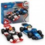 F1 williams racing si haas f1 lego60464