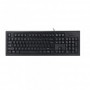 Tastatura a4tech krs85 cu fir 104 taste format standard  usb